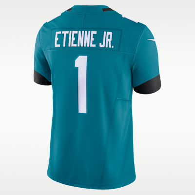 Jersey de fútbol americano Nike Dri-FIT de la NFL Limited para hombre Travis Etienne Jacksonville Jaguars