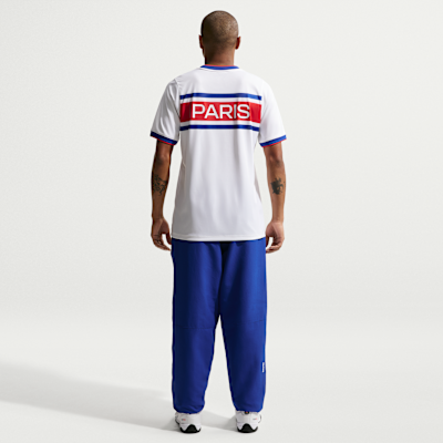 Nike Paris Saint-Germain İç Saha Nike Dri-FIT Maç Öncesi Erkek Futbol Üstü görsel 5