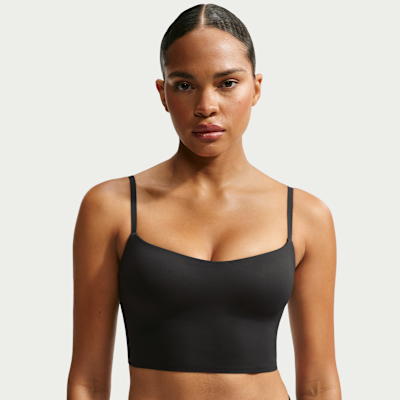 NikeSKIMS Matte Cami Uzun Kadın Sütyeni
