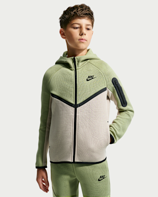 Детское худи Nike Sportswear Tech Fleece Big Kids' Full-Zip Hoodie
