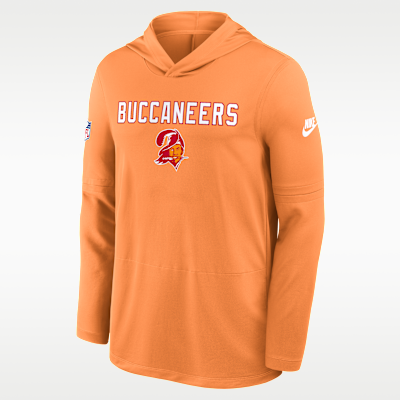 Tampa Bay Buccaneers Pass Accuracy Men's Nike Dri-FIT NFL Long-Sleeve Hooded Top