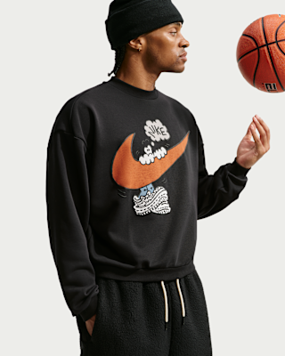 Мужские Nike Standard Issue French Terry Basketball Crew для баскетбола