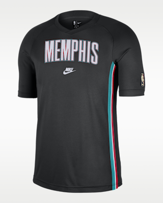 Мужские шорты Memphis Grizzlies 2025/26 Hardwood Classics Nike NBA Dri-FIT Short-Sleeve Top