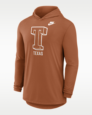 Мужская футболка Texas Legacy Nike Dri-FIT College Long-Sleeve Hooded