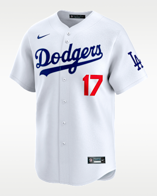 Мужские джерси Shohei Ohtani Los Angeles Dodgers Nike Dri-FIT ADV MLB Limited Jersey