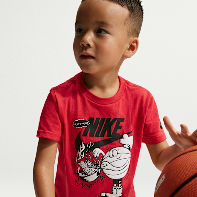 Nike Toddler "Heat For Your Feet" Graphic T-Shirt
