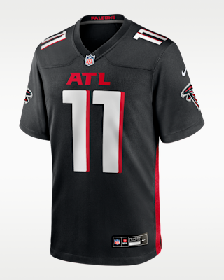 Мужские джерси Jalon Walker Atlanta Falcons 2025 NFL Draft First Round Pick Nike NFL Game Jersey