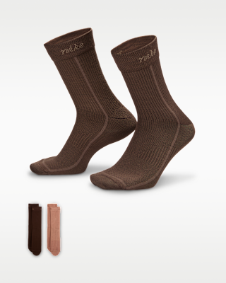 Unisex носки Nike Everyday Plus Lightweight Crew Socks (2-Pair)