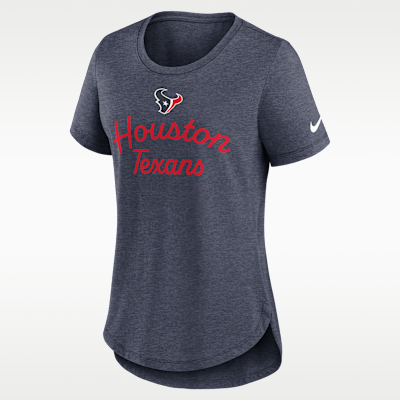 Houston Texans Script Women's Nike NFL T-Shirt