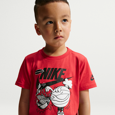 Nike Toddler "Heat For Your Feet" Graphic T-Shirt