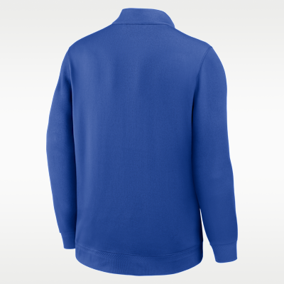 Duke Coaches Men's Nike Dri-FIT College Long-Sleeve 1/2-Zip Top