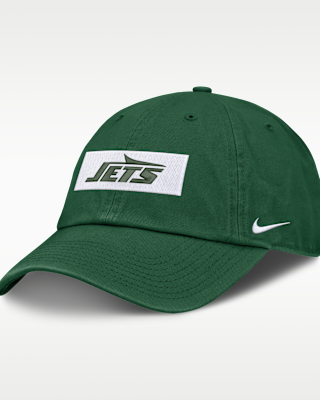 Мужские New York Jets Primetime Club Wordmark Nike NFL Adjustable Hat