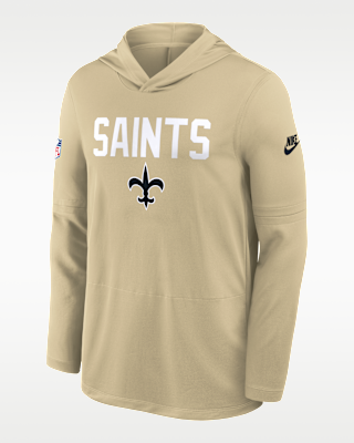 Мужские  New Orleans Saints Pass Accuracy Nike Dri-FIT NFL Long-Sleeve Hooded Top