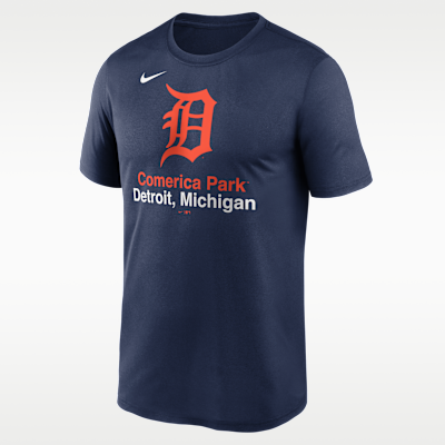 Playera Nike Dri-FIT de la MLB para hombre Detroit Tigers Stadium Legend