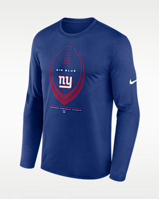 Мужская футболка New York Giants Legend Icon Nike Dri-FIT NFL Long-Sleeve
