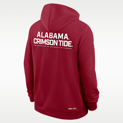 Alabama Sideline Men's Nike Dri-FIT College Full-Zip Hoodie