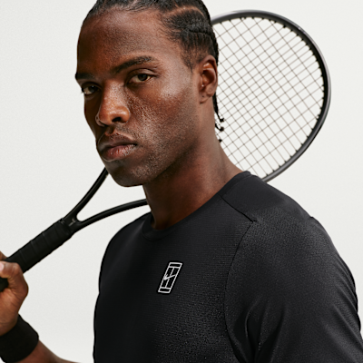 NikeCourt Advantage Dri-FIT Erkek Tenis Üstü görsel 3