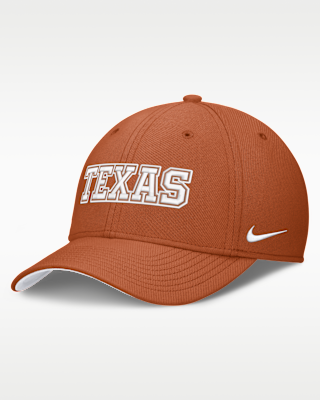 Мужские Texas Classic Swooshflex Nike Dri-FIT College Hat