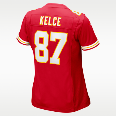 Jersey de fútbol americano Nike de la NFL Game para mujer Travis Kelce Kansas City Chiefs