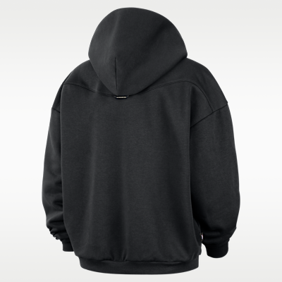 Nike Golden State Warriors Standard Issue Fleece Kapüşonlu Erkek Basketbol Üstü görsel 2