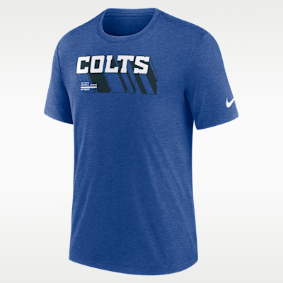 Indianapolis Colts Long Pass Men's Nike NFL T-Shirt