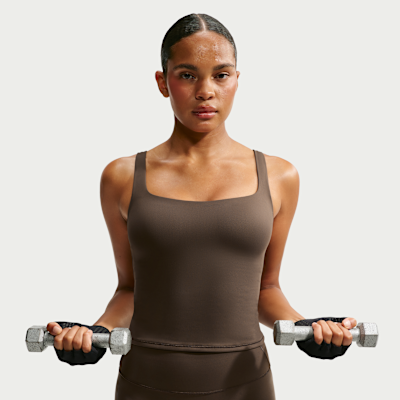 Топ женский Nike Matte Square Neck Tank