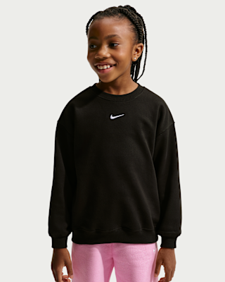Детские Nike Sportswear Little Kids' Studio Fleece Oversized Crew