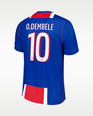 Мужские джерси Ousmane Dembélé Paris Saint-Germain 2026/27 Stadium Home Nike Dri-FIT Soccer Jersey