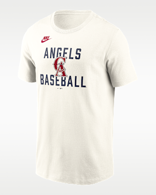 Мужская футболка California Angels Cooperstown '70s Inspired Nike MLB