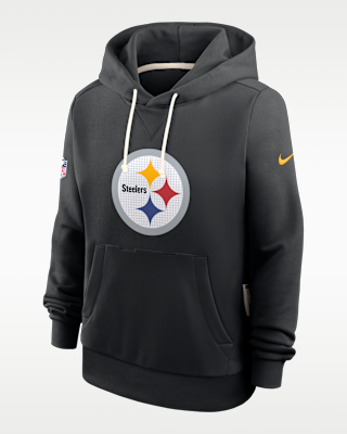 Женское худи Pittsburgh Steelers Sideline Nike Dri-FIT NFL Pullover Hoodie