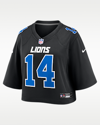 Женские джерси Amon-Ra St. Brown Detroit Lions Nike NFL Cropped Tundra Game Jersey