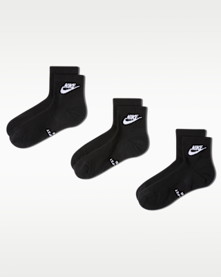 Unisex носки Nike Everyday Elevated Ankle Socks (3 Pairs)