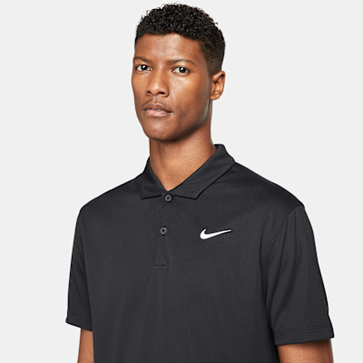 NikeCourt Dri-FIT Erkek Tenis Polo Üst görsel 3