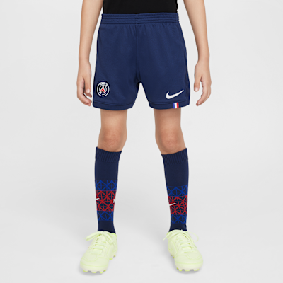 Paris Saint-Germain 2025/26 Stadium Home Younger Kids' Nike Football Replica 3-Piece Kit