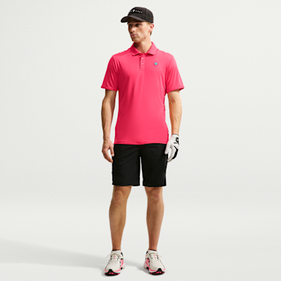 Nike Par Dri-FIT Erkek Göğüs Logolu Golf Polo Üstü görsel 4