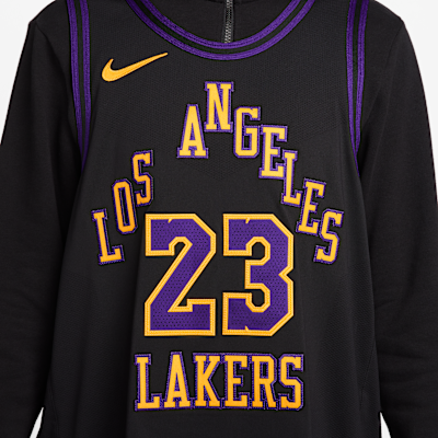 LeBron James Los Angeles Lakers City Edition Men's Nike Dri-FIT ADV NBA Authentic Jersey