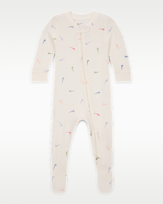 Детские  Nike Baby (0-9M) Printed Viscose Footed Coverall