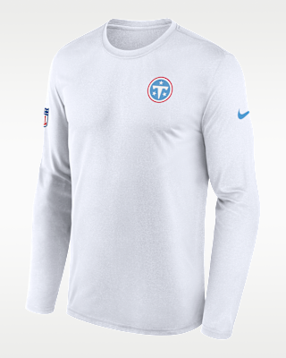 Мужская футболка Tennessee Titans Legend Small Logo Nike Dri-FIT NFL Long-Sleeve