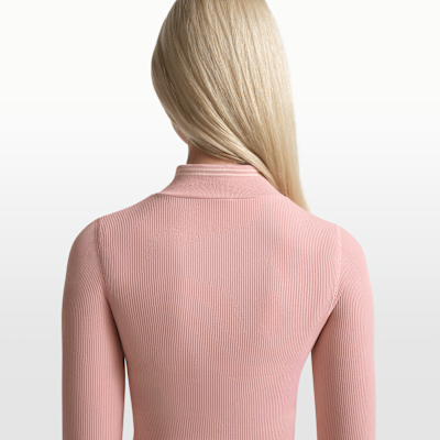 NikeSKIMS Ribbed Seamless Women's Cropped Full-Zip Jacket