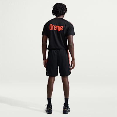 Nike Hollanda Strike Nike Dri-FIT Örgü Erkek Futbol Şortu görsel 6