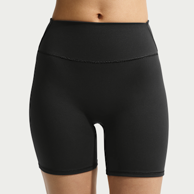 NikeSKIMS Matte Yüksek Belli 13 cm Kadın Bisiklet Şortu görsel 2