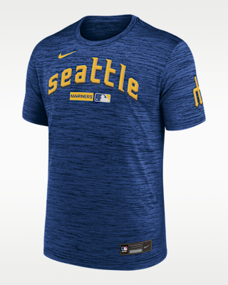Мужская футболка Seattle Mariners City Connect Velocity Nike Dri-FIT MLB