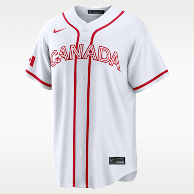 Jersey Nike Stadium para hombre Josh Naylor Canada National Baseball Team 2026 World Baseball Classic