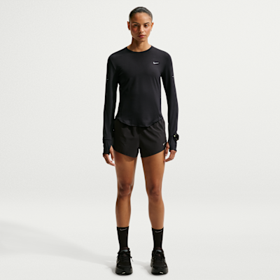 Nike Swift Dri-FIT UV Uzun Kollu Crew Yakalı Kadın Koşu Üstü görsel 4