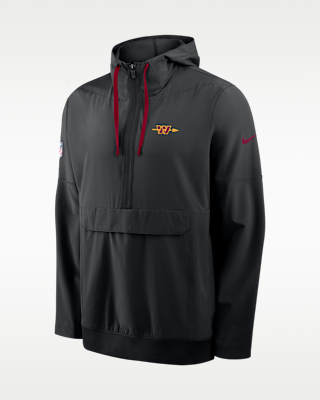 Мужская куртка Washington Commanders Alt Anorak Nike NFL 1/2-Zip Hooded