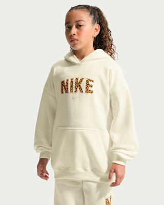 Детское худи Nike Sportswear Studio Big Kids' (Girls') Oversized Fleece Pullover Hoodie