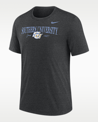 Мужская футболка Nike College (Southern University and A&M) Tri-Blend Short-Sleeve