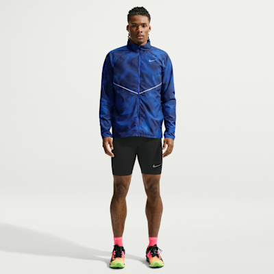 Nike Miler Repel UV Korumalı Erkek Koşu Ceketi görsel 4