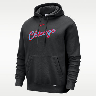 Sudadera con gorro sin cierre Nike Basketball Club para hombre Chicago Bulls City Edition