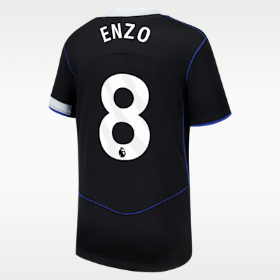 Enzo Fernández Chelsea 2025/26 Stadium Third Big Kids' Nike Dri-FIT Soccer Jersey